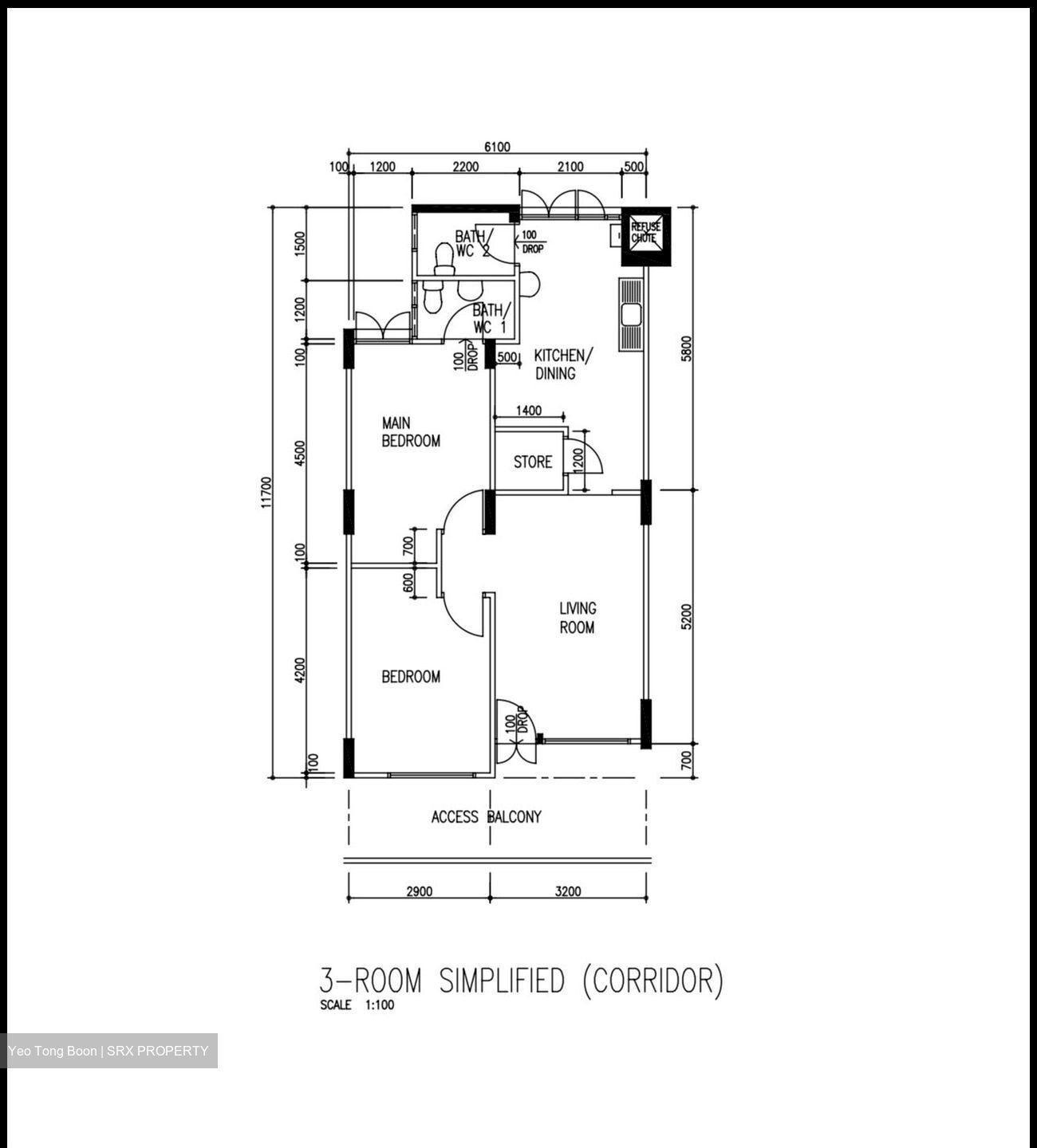 Blk 371 Bukit Batok Street 31 (Bukit Batok), HDB 3 Rooms #565847851